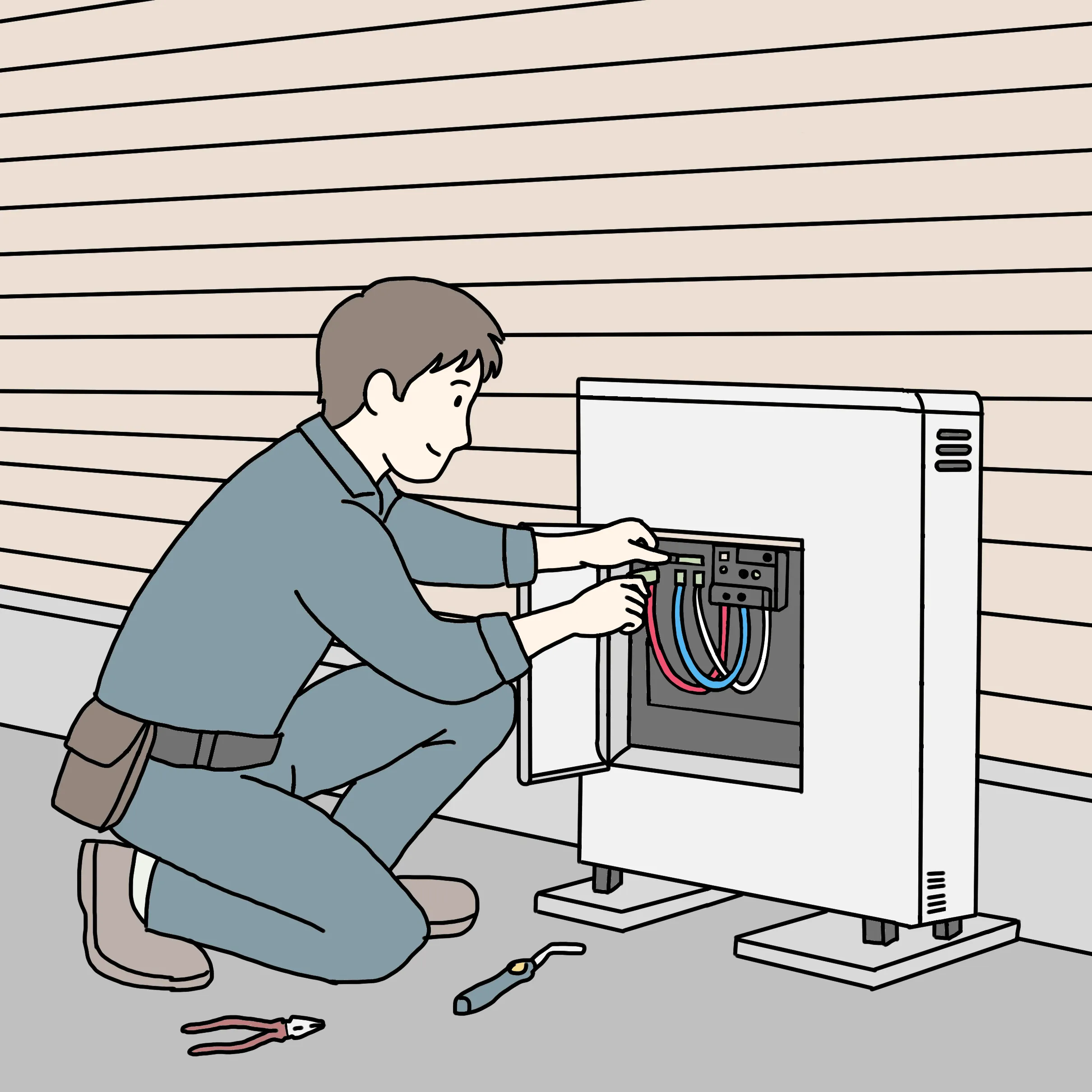 八王子の住宅で家庭用蓄電池を設置する前に