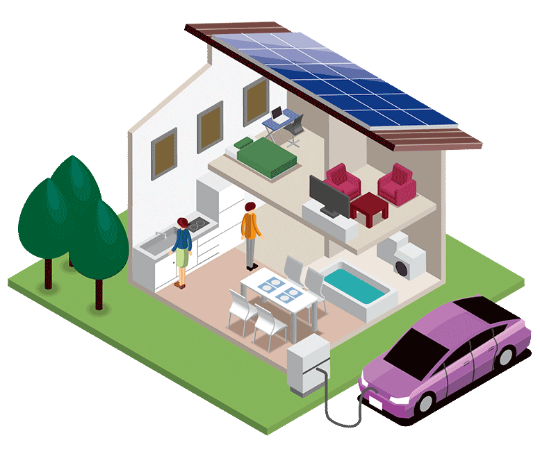 太陽光発電（太陽光パネル）で電気代節約し家庭電気の最適化